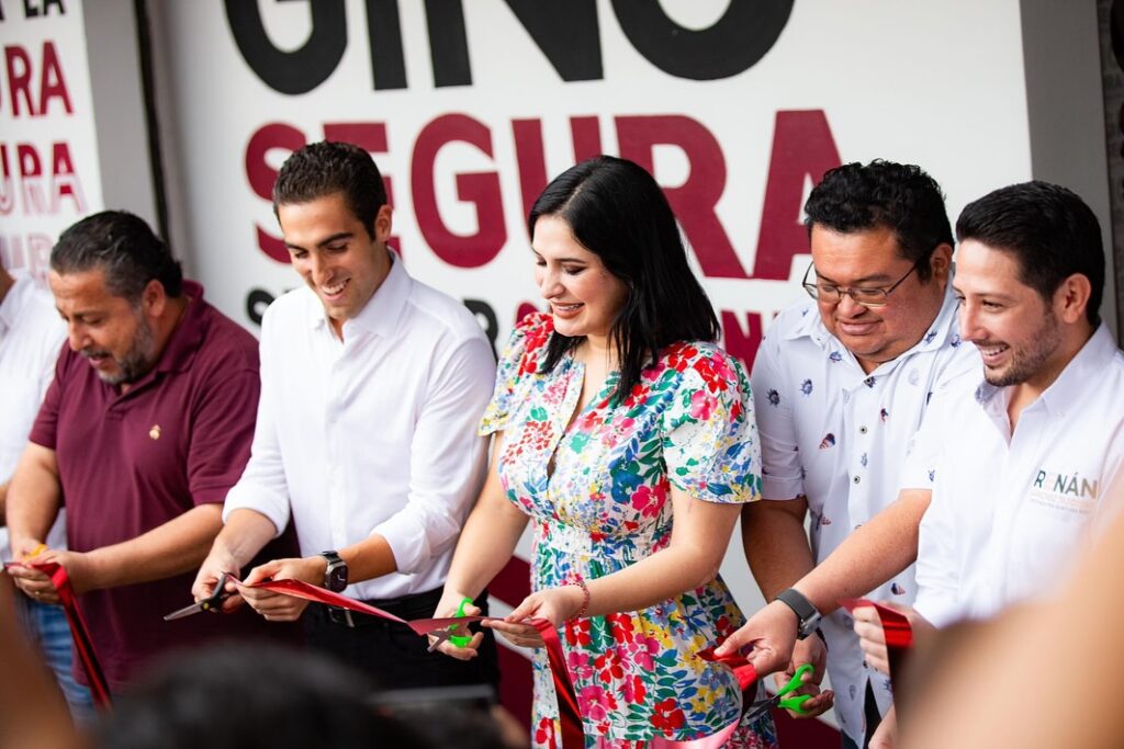 Estefanía Mercado asiste a la inauguración de la Casa de la Transformación del Senador "Gino" Segura