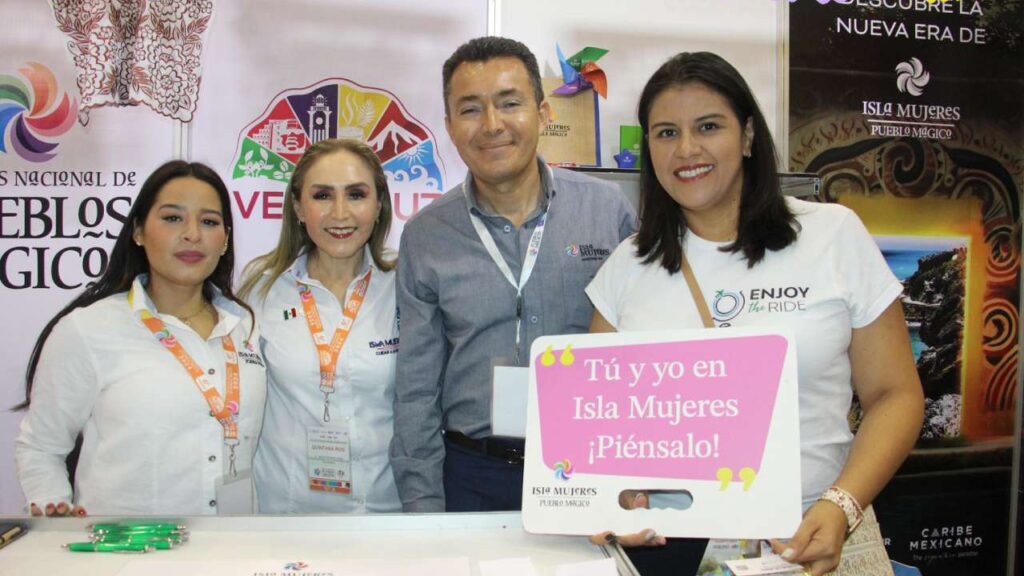 Isla Mujeres en tianguis de pueblos mágicos