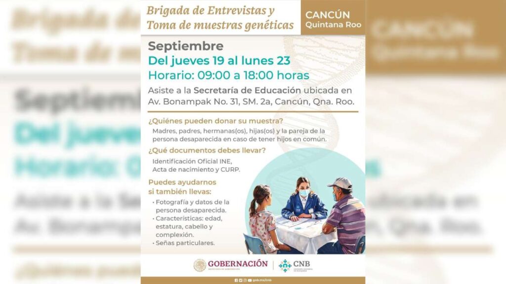 Toma de Muestras Genéticas