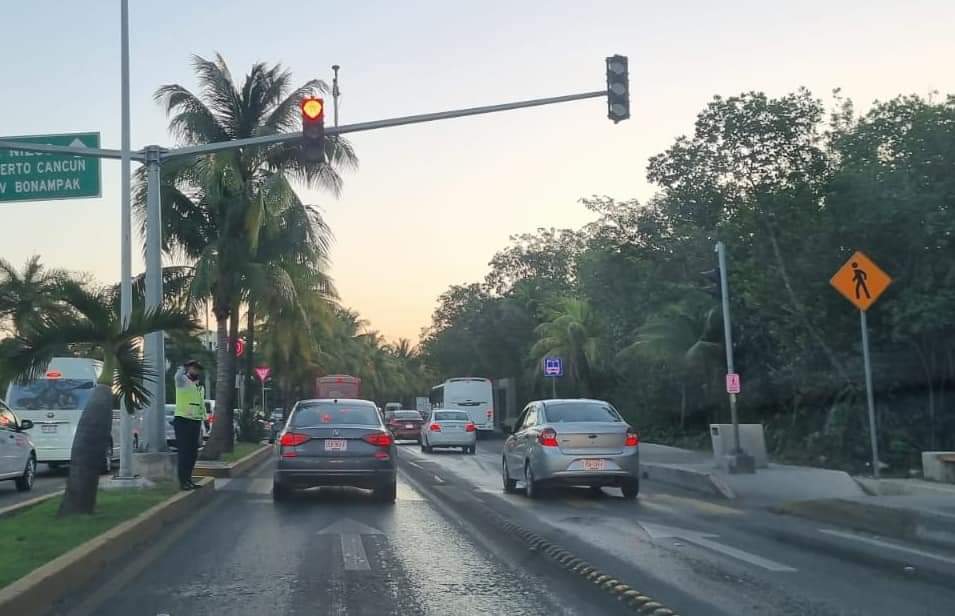 calles cerradas de Cancún