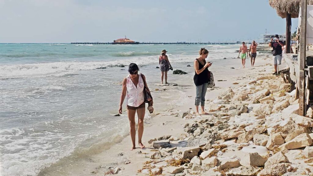 erosión en playas del carmen