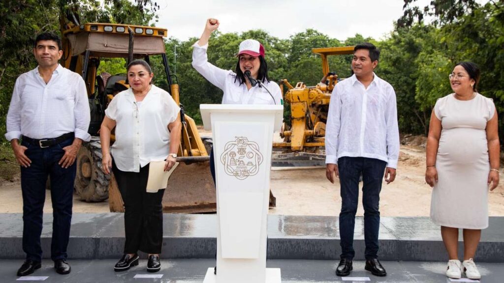 proyecto de pavimentación de la avenida Mayapán