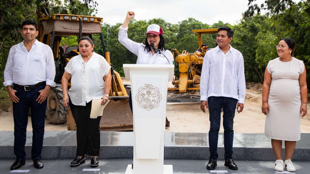 proyecto de pavimentación de la avenida Mayapán