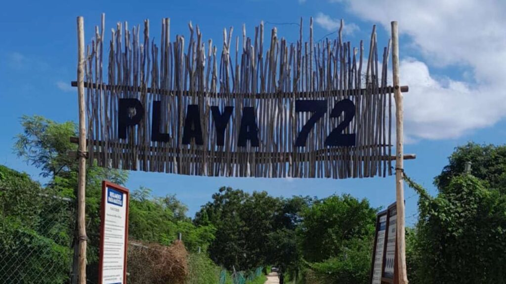 reapertura de Playa 72 en Playa del Carmen