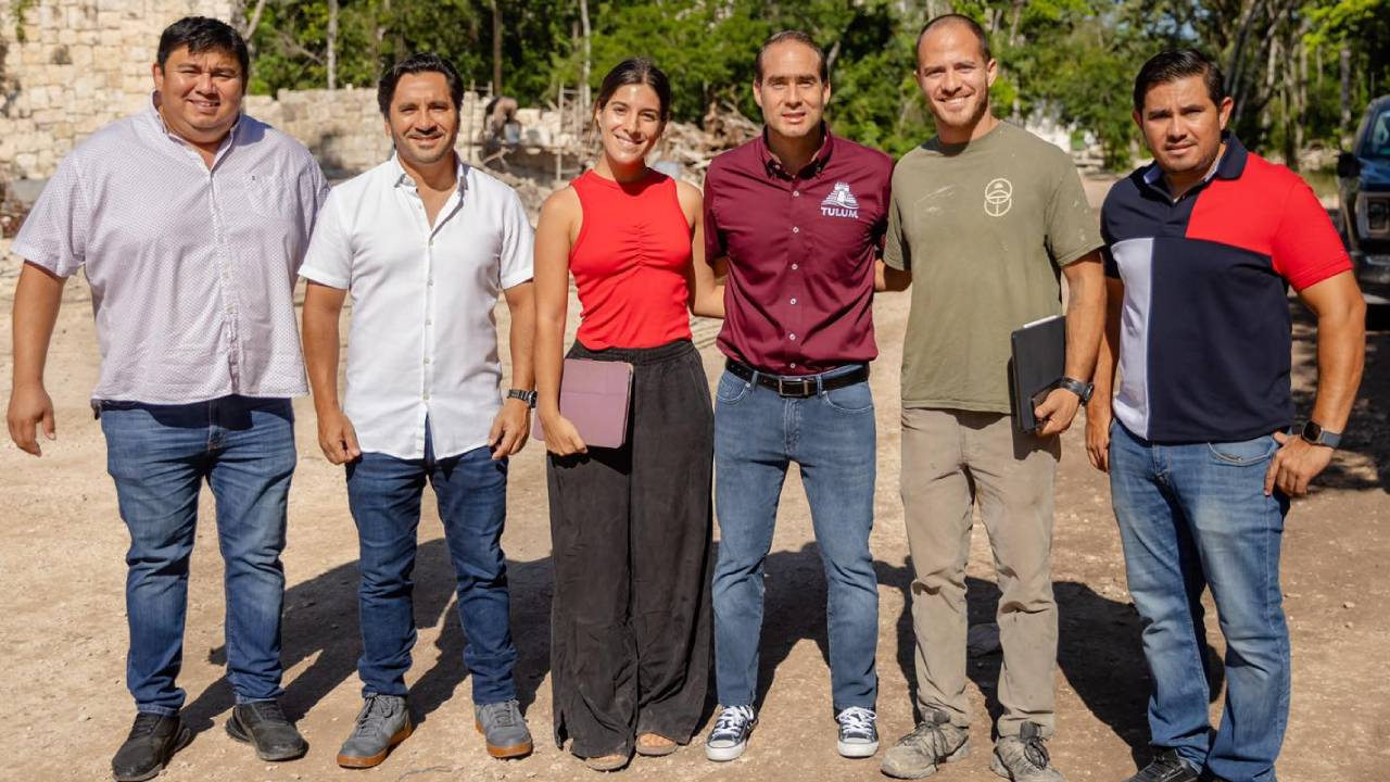 Planes de pavimentación en la región 15 de Tulum