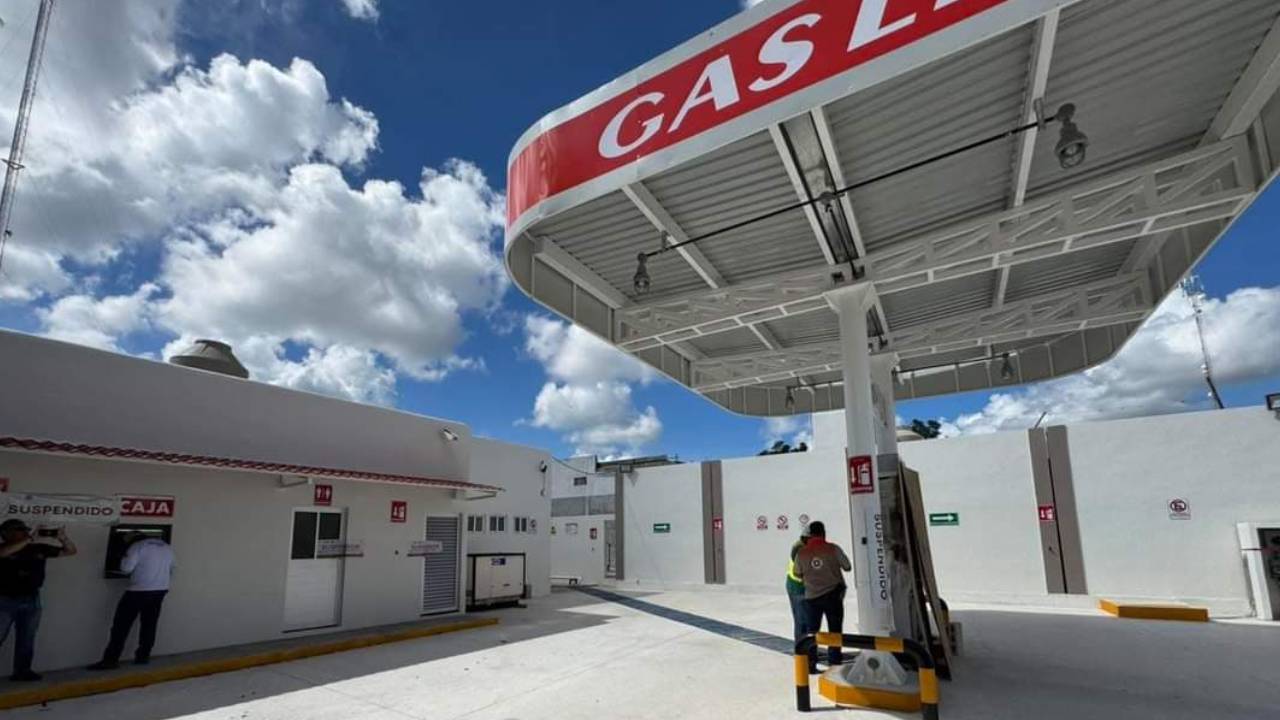 Suspensión temporal de una gasera en Villas del Sol
