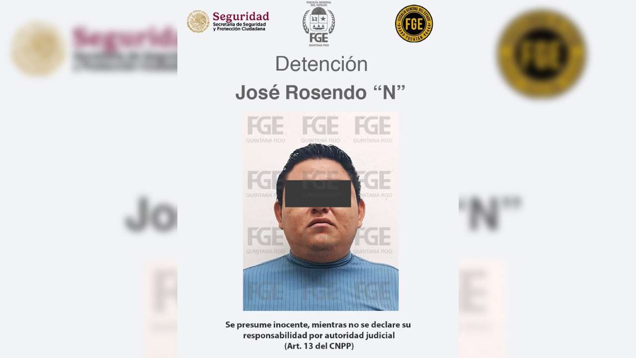 atrapan a quinto implicado en homicidio en Cancún