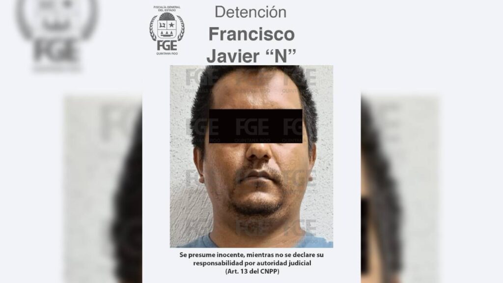 detención de Francisco Javier N