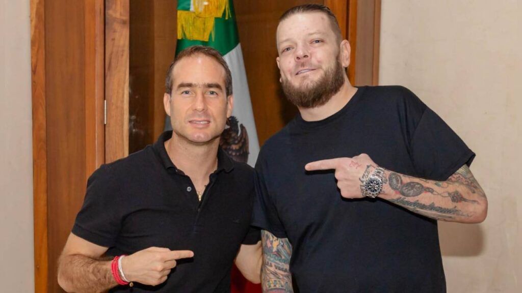 Corey Harrison visita Tulum y expresa interés en invertir