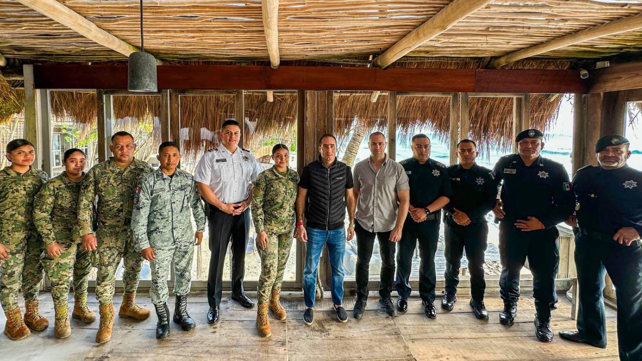 Diego Castañón refuerza la estrategia Blindaje Tulum