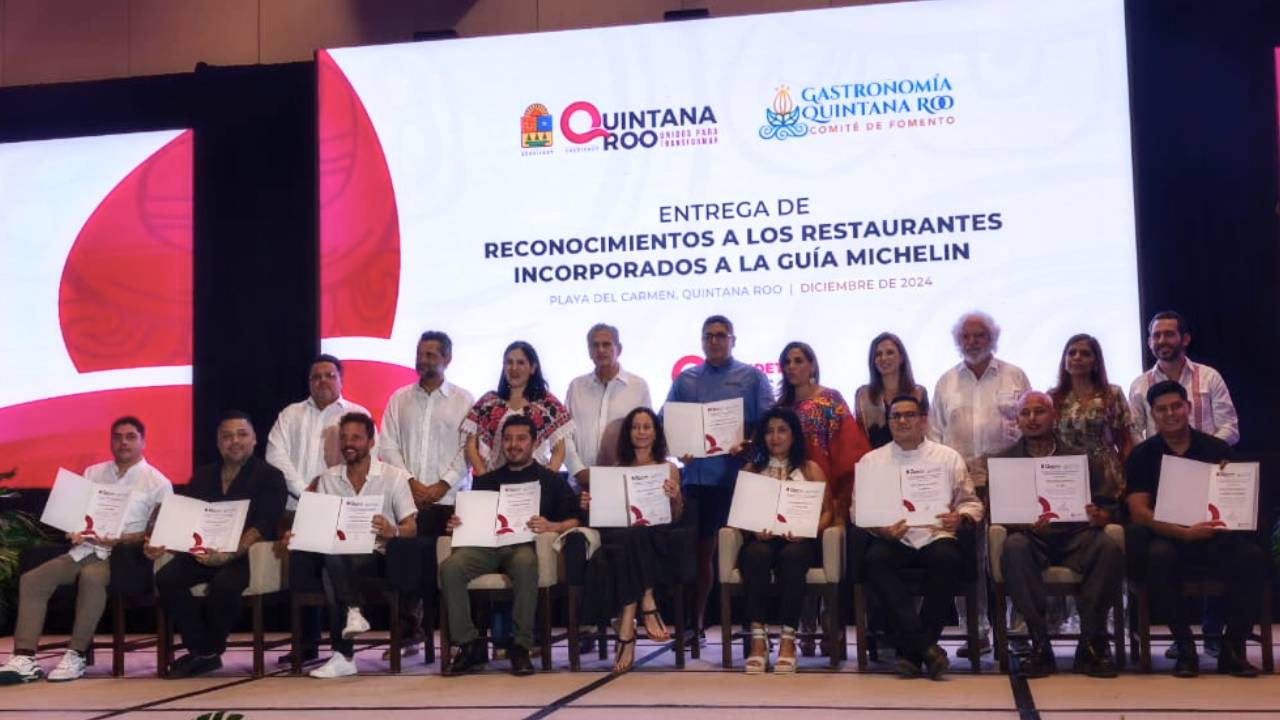 Reconocimientos Michelin impulsan la gastronomía de Quintana Roo