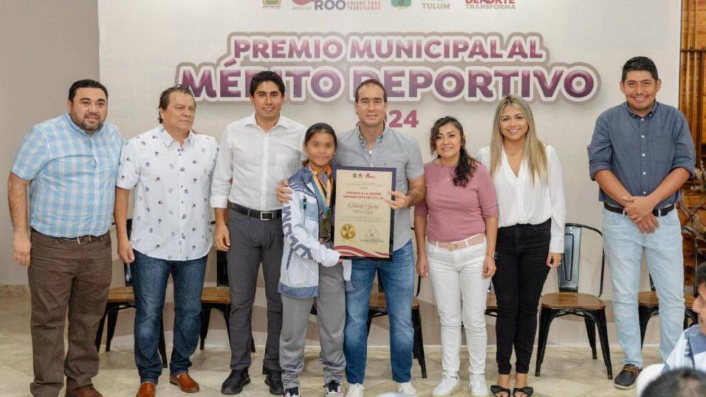 Tulum entrega el Premio al Mérito Deportivo 2024