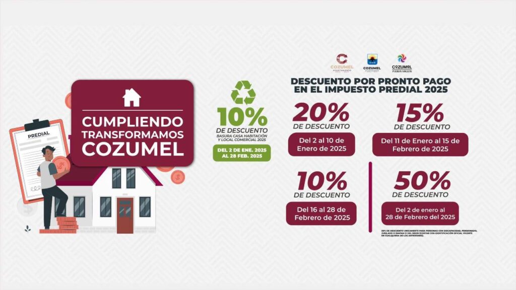 predial en Cozumel