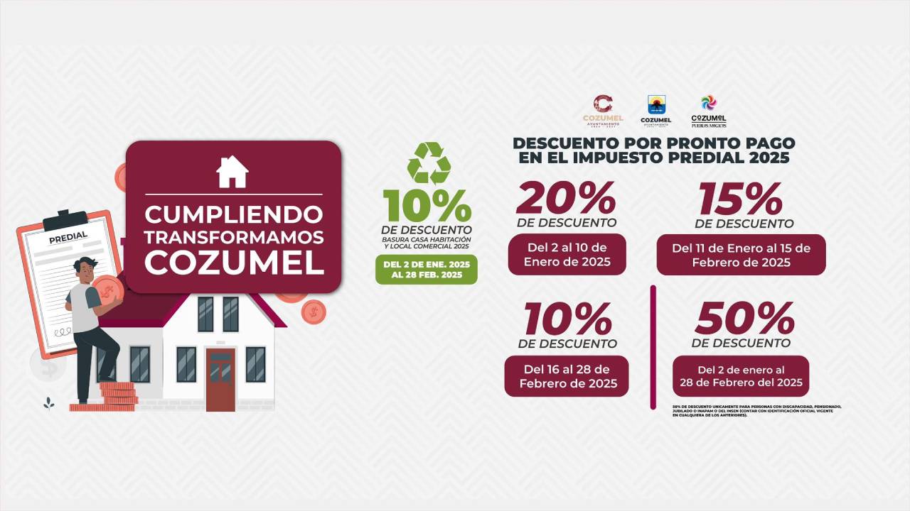 predial en Cozumel