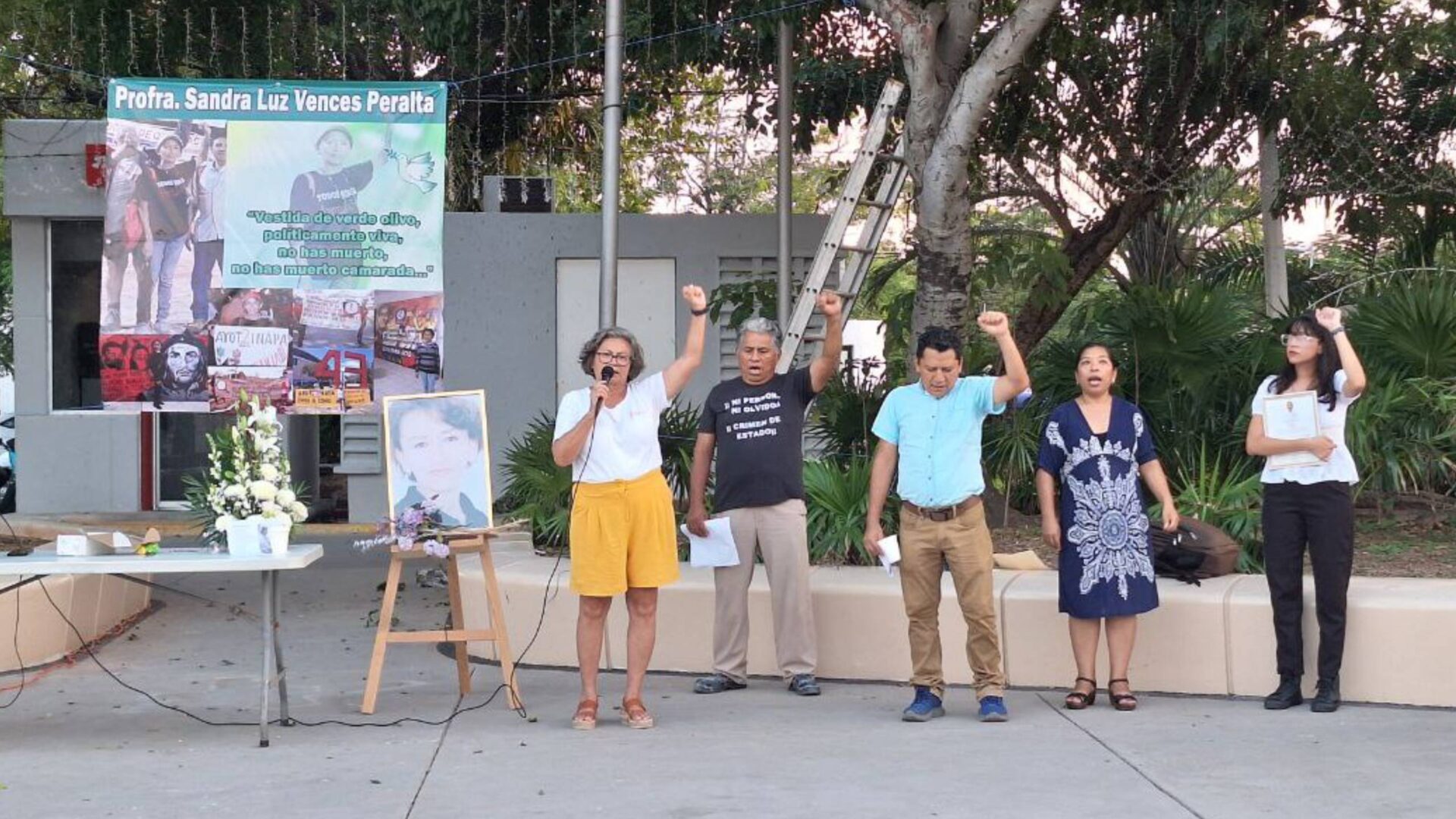 Cancún rinde homenaje a la maestra y activista Sandra Luz Vences Peralta