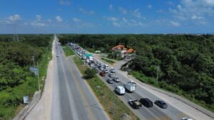 Claudia Sheinbaum y Mara Lezama evalúan progreso en Costa Mujeres y mejoras carreteras
