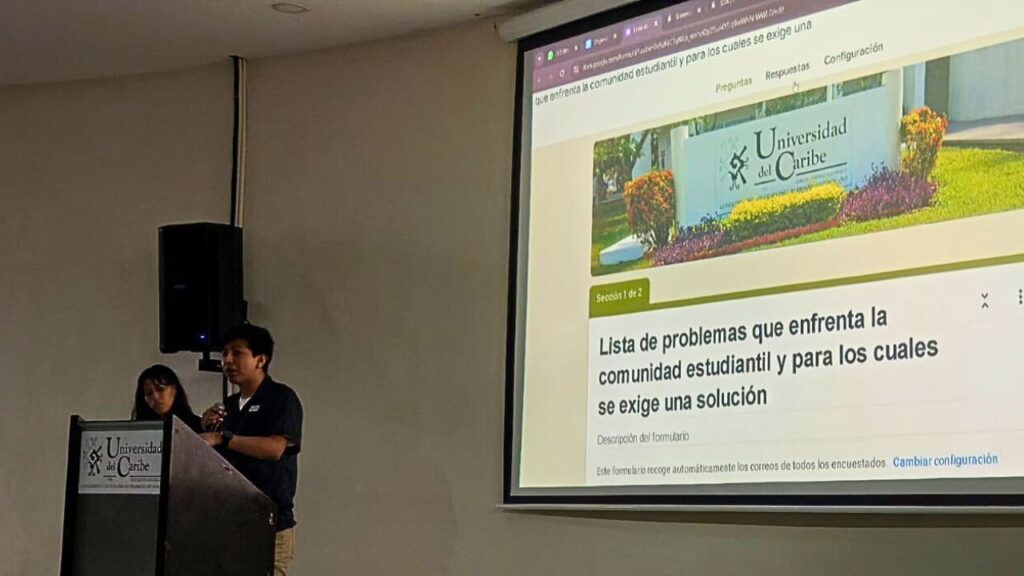 Consejo Estudiantil de la Unicaribe expone problemas detectados en la institución