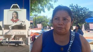 madres buscadoras levantan bloqueo en Av. Tulum de Cancún