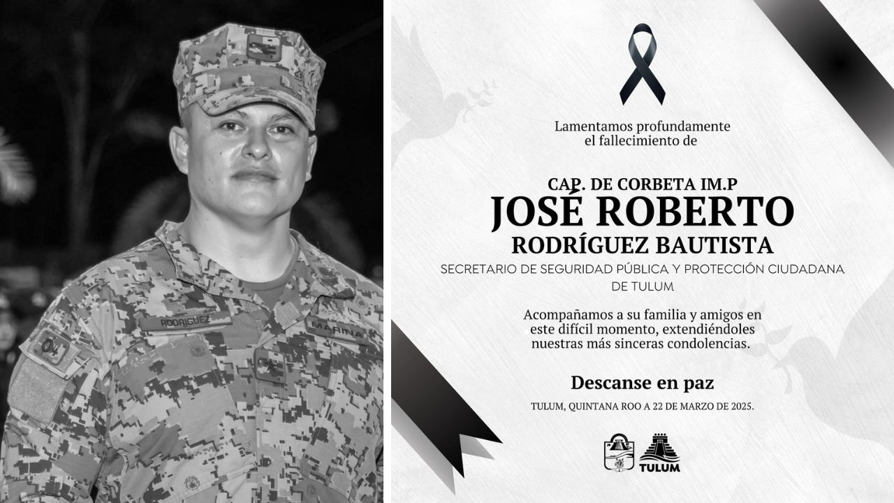 Asesinato de Secretario de Seguridad de Tulum conmociona a empresarios y organismos civiles