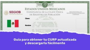 CURP actualizada