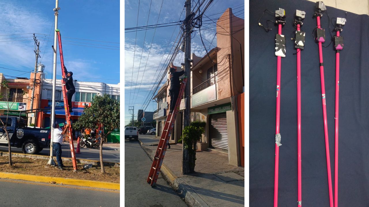 Desmantelan cámaras de videovigilancia no autorizadas en Quintana Roo