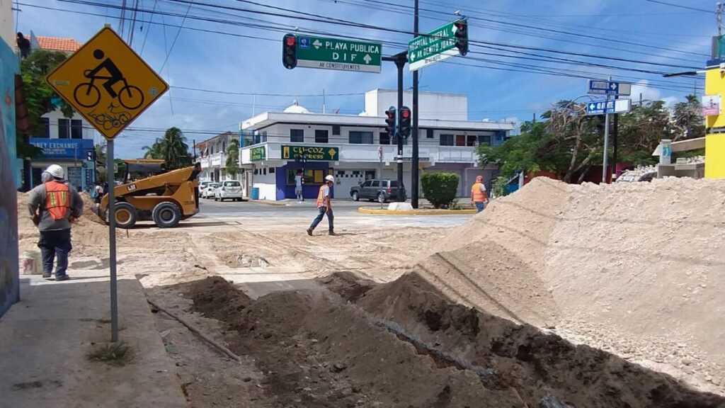 Cierran calles en Playa del Carmen por obras de drenaje: conoce los ...