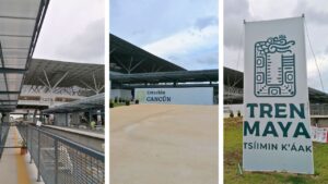 estación del tren maya en Cancún