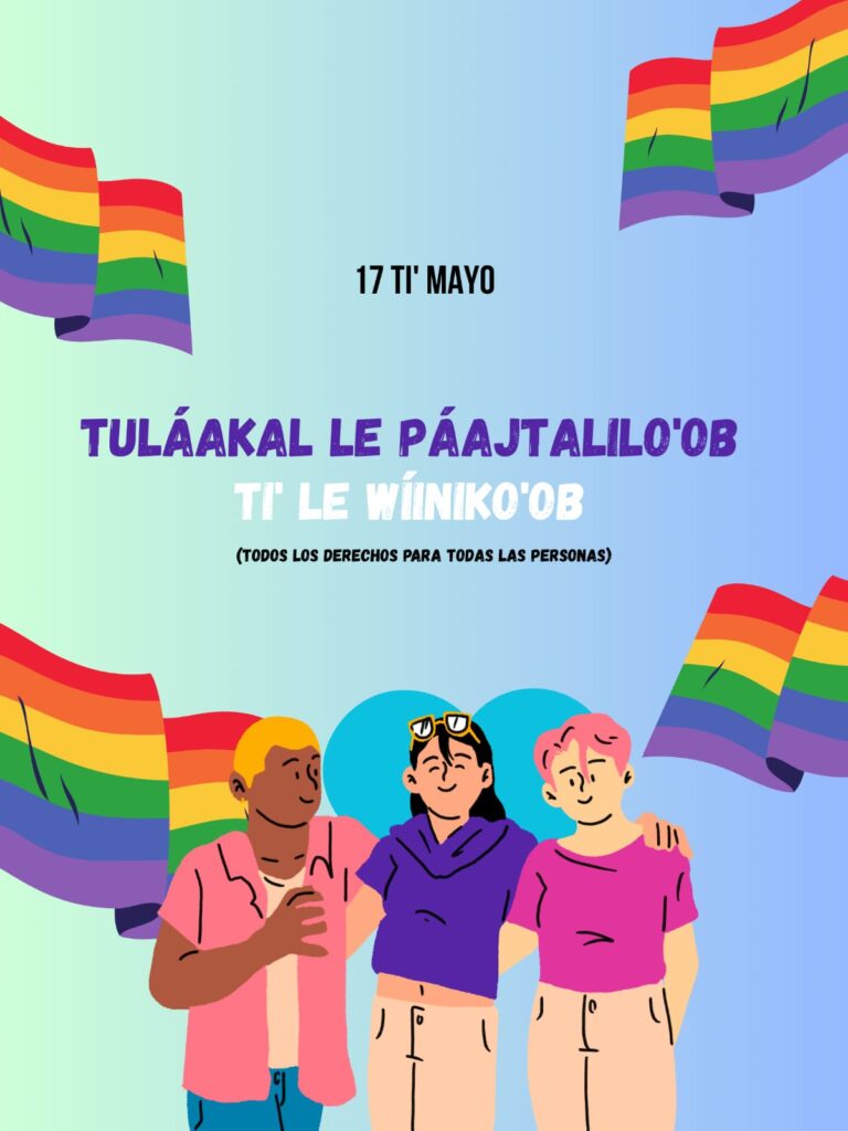 Jazmín Pech Monge crea campaña; en lengua maya busca informar sobre la comunidad LGBT en poblaciones rurales.