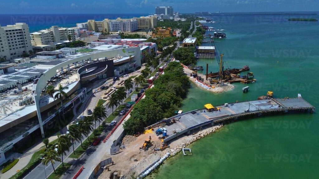Puente Nichupté tiene 81% de avance