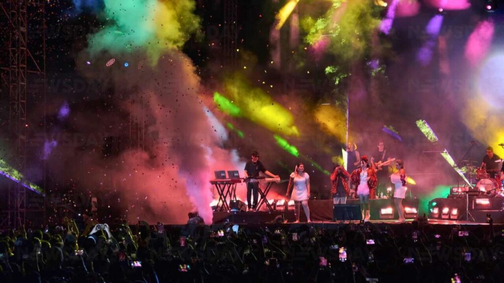 Concierto de Belanova en Playa del Carmen convoca a más de 35 mil personas. Foto: Paola Chiomante
