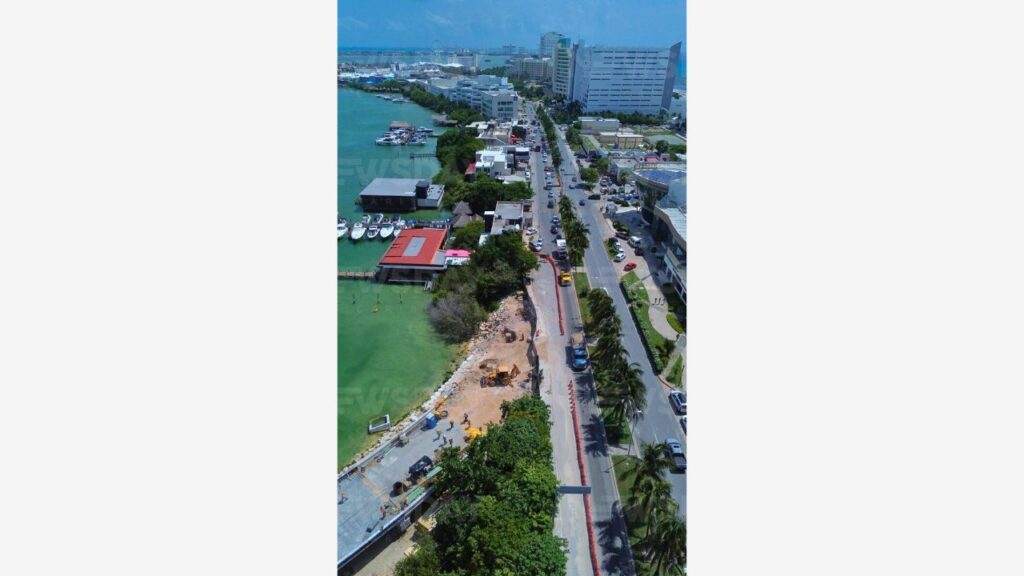 Puente Nichupté tiene 81% de avance