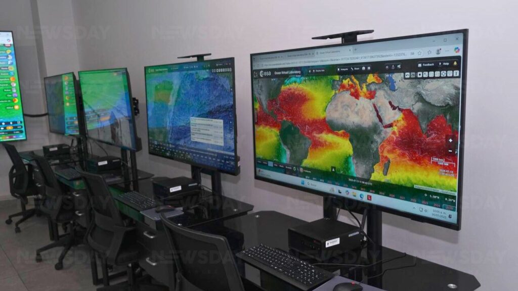 Así funciona el primer Centro de Monitoreo de Sargazo en México y América Latina. Foto: Paola Chiomante