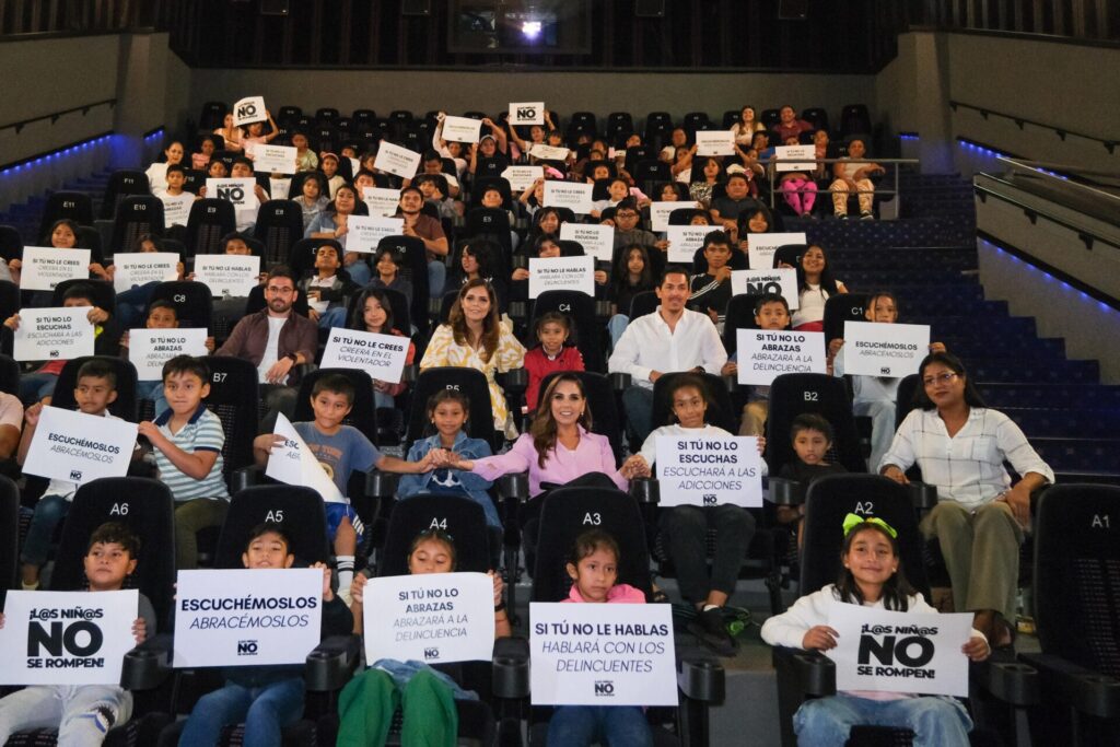 Cinépolis proyectará campaña de protección infantil en Quintana Roo llamada "L@s niñ@s no se rompen".
