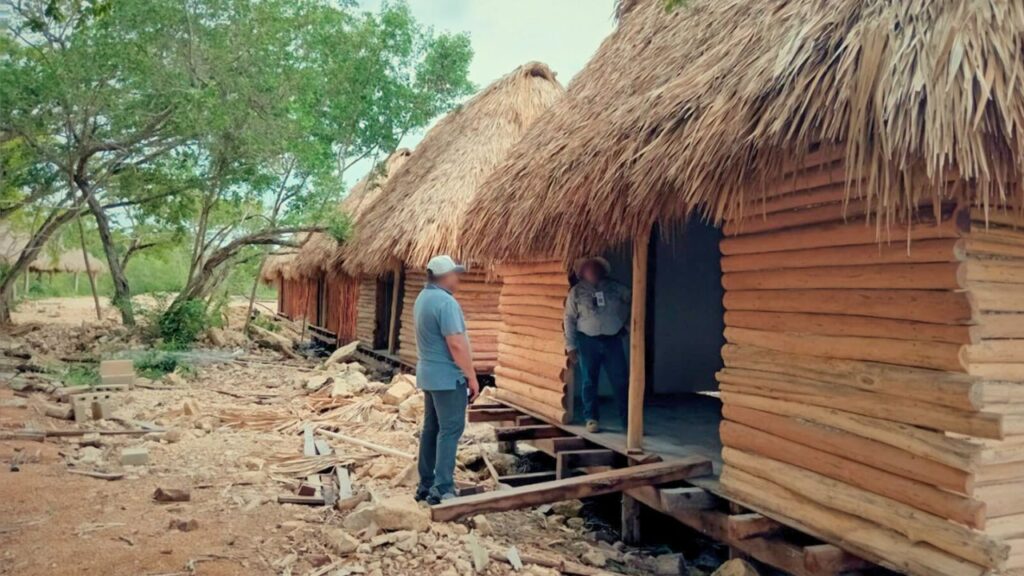 Clausura Profepa obras cerca del Estero de Chac. Foto Profepa