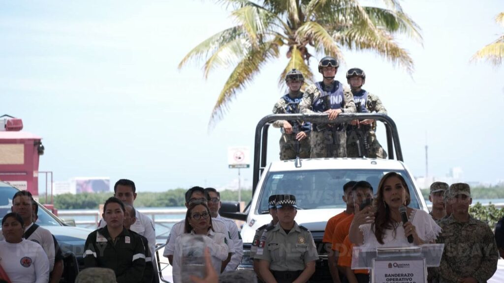 Cancún baja índice de delincuencia, pero la percepción ciudadana dice lo contrario: Mesa estatal de Seguridad. Foto: Paola Chiomante