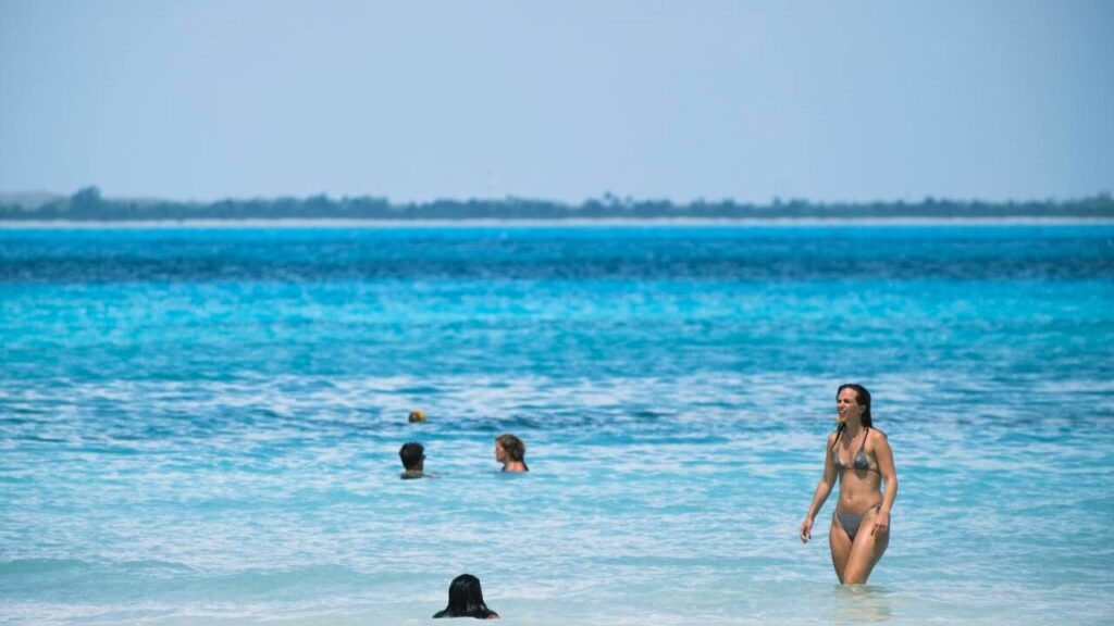 Quintana Roo tiene 28 playas aptas para el nado según Playas Mx la nueva app que monitorea la calidad del agua. Foto: Paola Chiomante