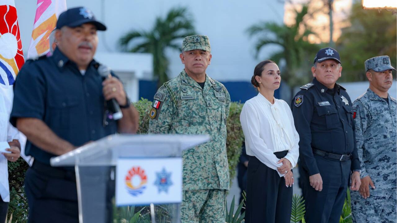 La alcaldesa Ana Paty espera que haya más cambios en Seguridad Ciudadana de Cancún.