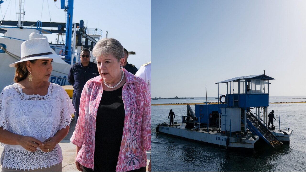 Quintana Roo logra avances sobre manejo del sargazo; sin embargo, persisten las dudas.
