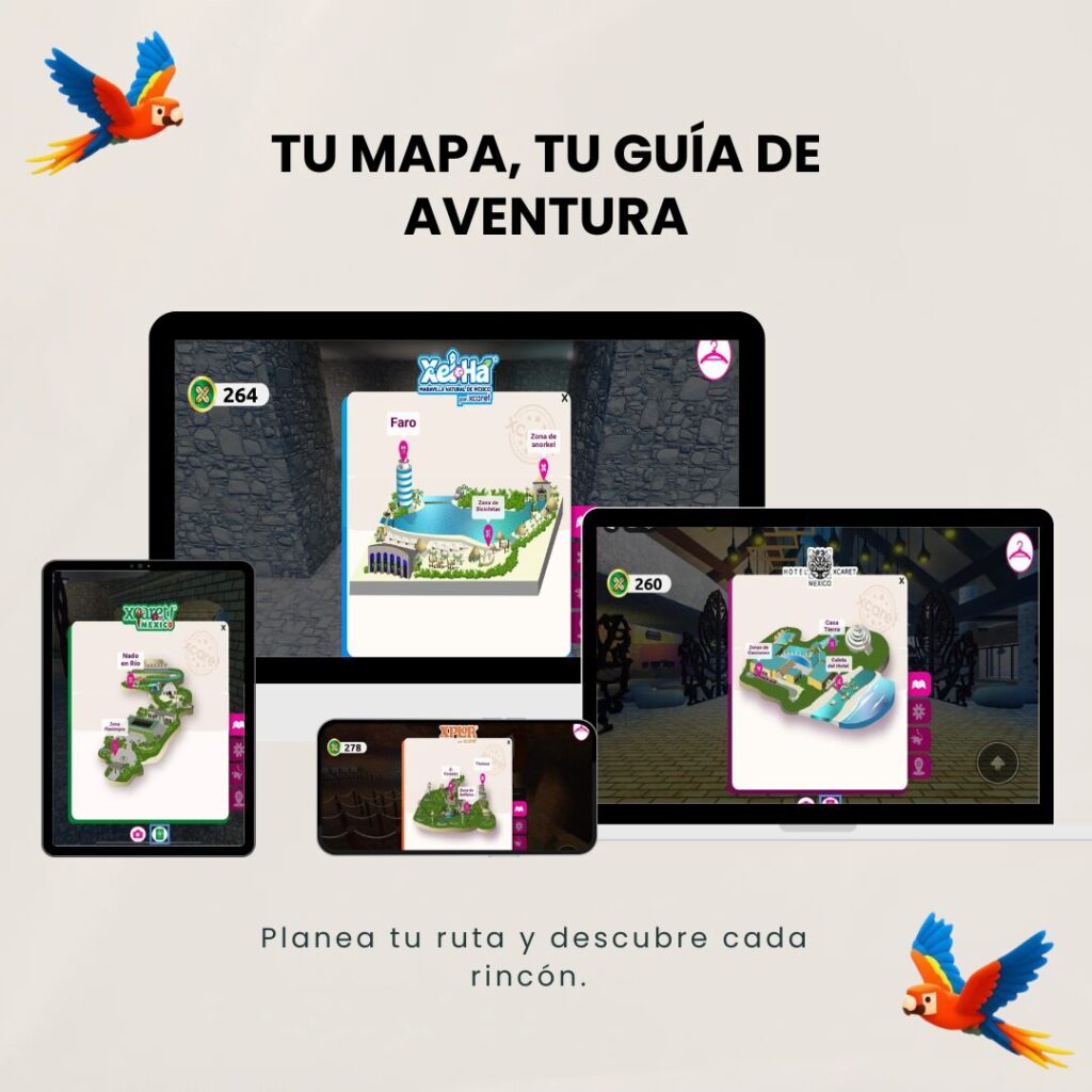 Xcaret en Roblox: El primer parque mexicano que crea un mundo virtual interactivo que puedes jugar gratis.