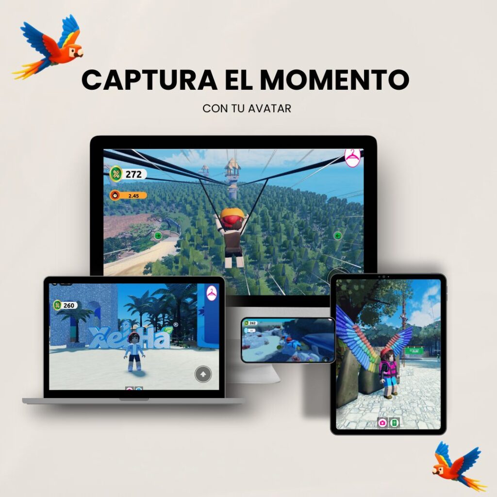 Xcaret en Roblox: El primer parque mexicano que crea un mundo virtual interactivo que puedes jugar gratis.