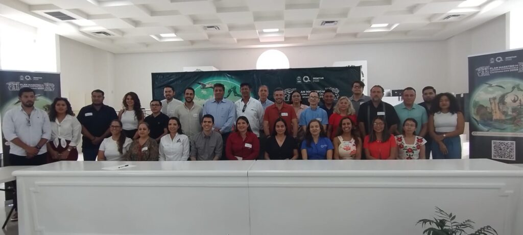 Autoridades trabajan en el Plan Maestro de Turismo Sustentable Quintana Roo 2050 con participación ciudadana.