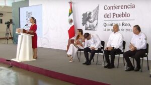 Gobierno federal reporta avances en seguridad en Quintana Roo. Foto: Gobierno de México