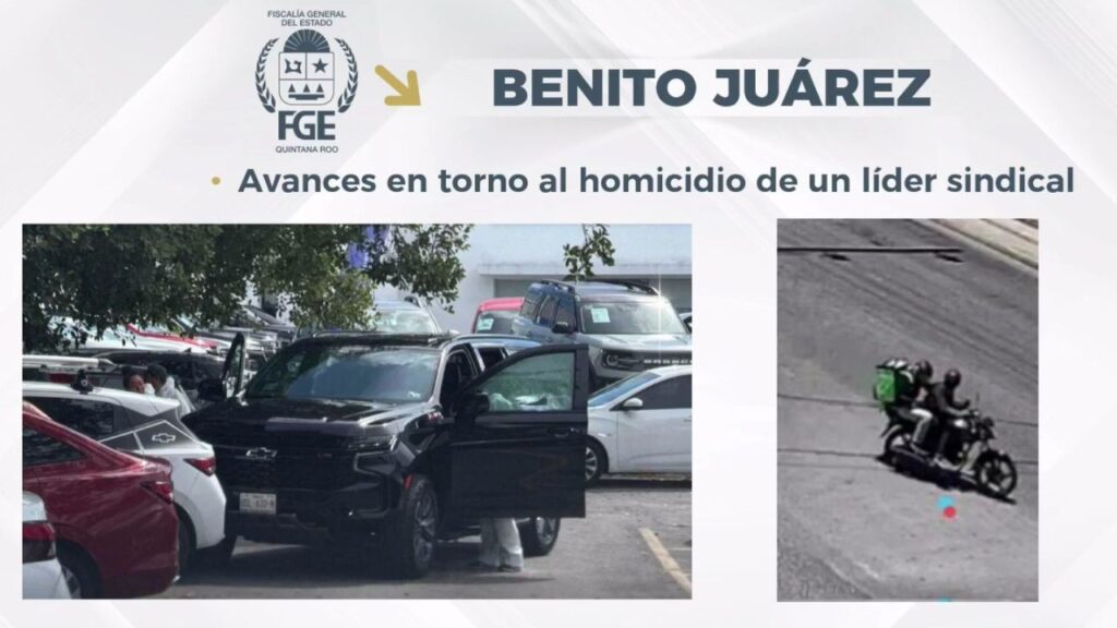 Línea de investigación del asesinato de Mario Machuca. Foto: FGE Q. Roo