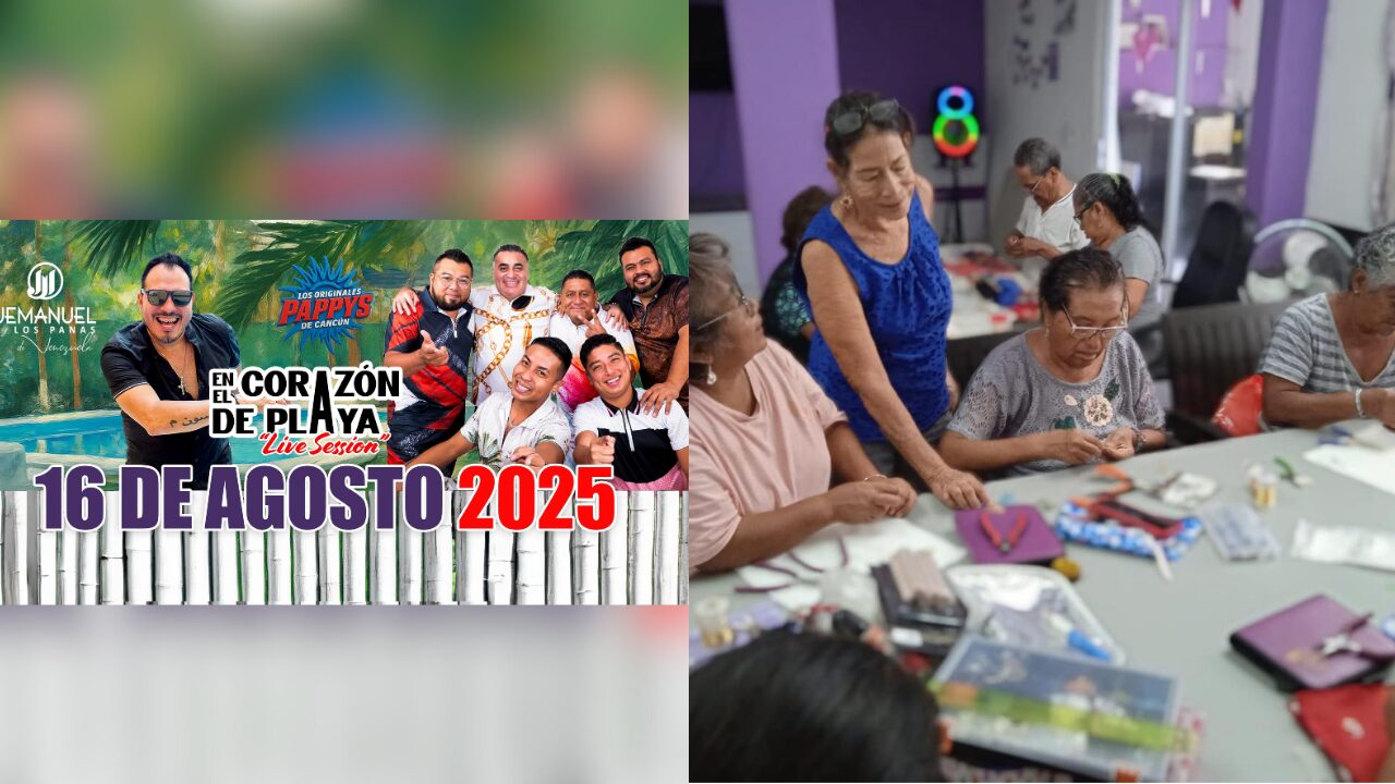 "En el Corazón de Playa - Live Session" busca cambiar la vida de adultos mayores abandonados en Playa del Carmen.