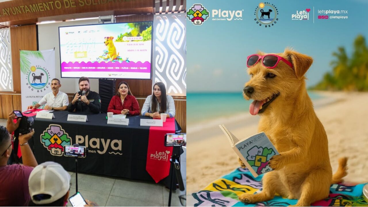 El 'Dog Beach Festival' en Playa del Carmen marca el inicio del turismo pet friendly oficial en el destino.