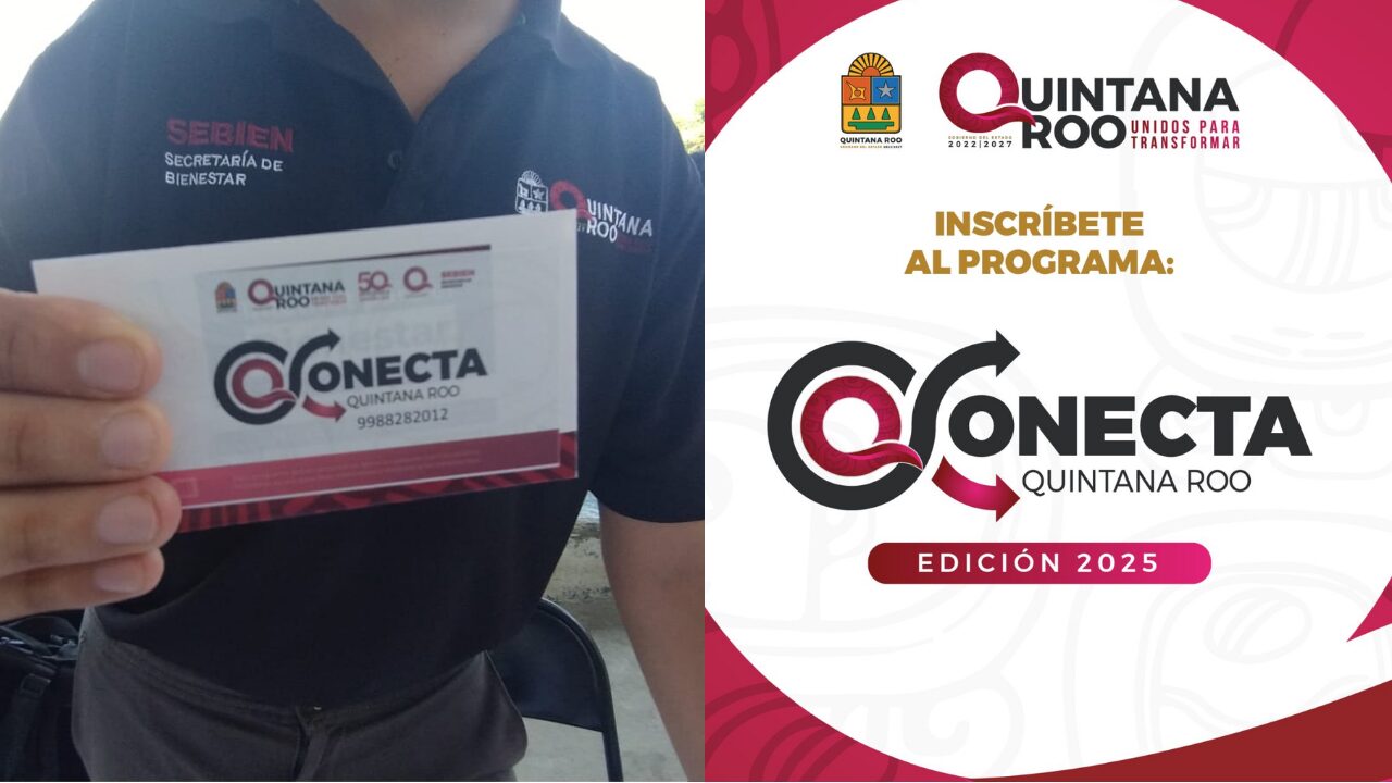 Programa 'Conecta Quintana Roo' conecta a 24 mil personas con chips de Internet gratis en Quintana Roo.
