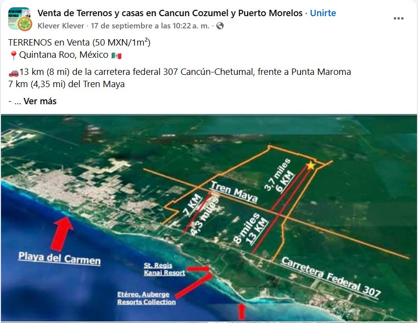 Colectivo 'Sélvame del Tren' reporta impactos ambientales del Tren Maya en Quintana Roo.