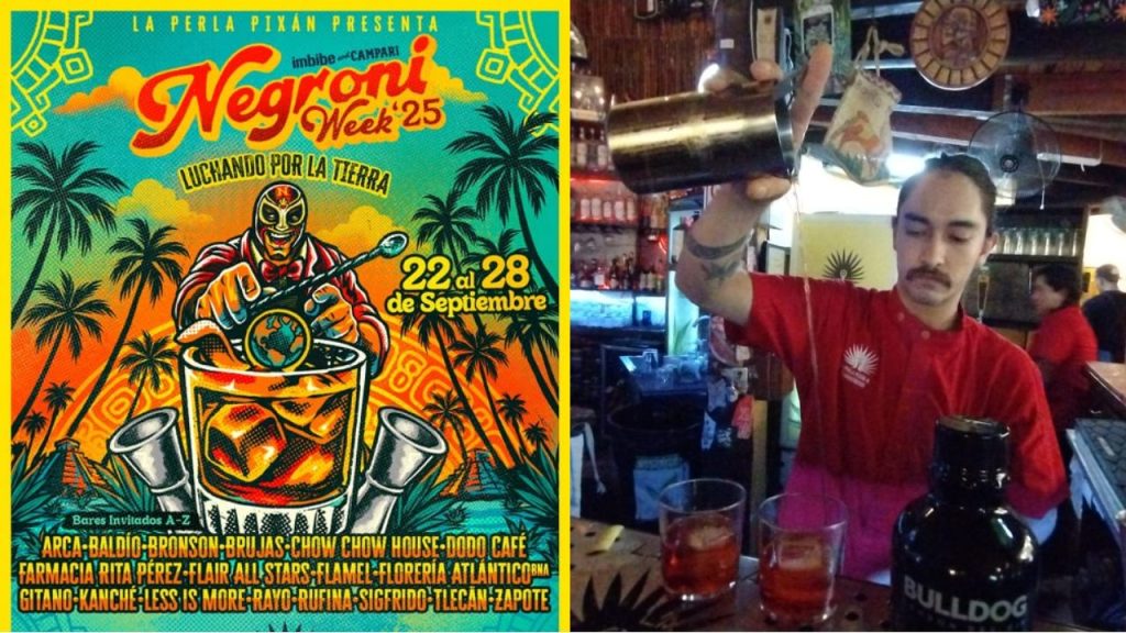 Negroni Week 2025 en Playa del Carmen: 28 bartenders élite compiten del 22-28 septiembre.