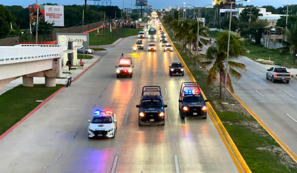Patrullas y retenes así operará el Carrusel en el bulevar Colosio de Cancún