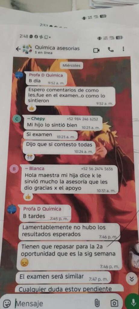50 alumnos en Playa del Carmen reprueban pese a pagar $1,200 por clases de regularización.